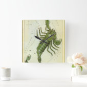 Schorpioen,  sterrenbeeld Urania's Mirror Vierkante Klok (Huis)