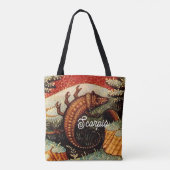 Schorpioen sterrenbeeld Verjaardag Draagtas (Achterkant)