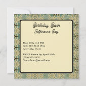 Schorpioen sterrenbeeld Verjaardag Kaart (Achterkant)