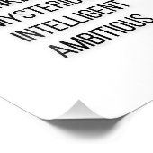 Schorpioen sterrenbeeld, zwart & wit Poster (Hoek)