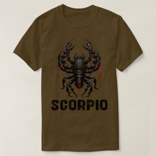 schorpioen t-shirt (Design voorkant)