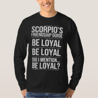 Schorpioen Vriendschapsgids Grappig Quote