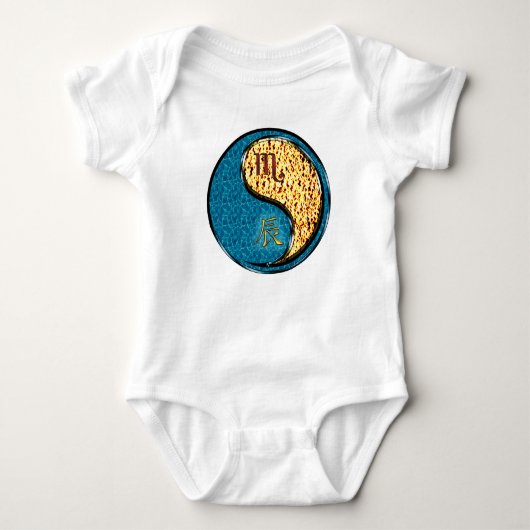 Schorpioen & Vuur Draak Romper (Voorkant)