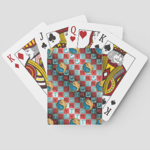 Schorpioen & Vuur Slang Pokerkaarten