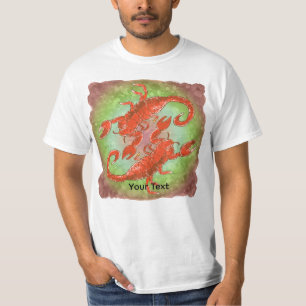 Schorpioen Yin Yang T-shirt