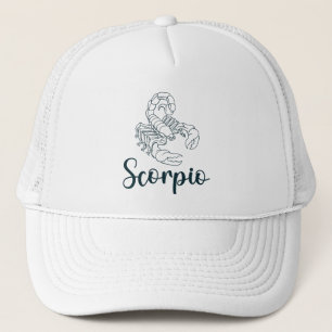 Schorpioen Zodiac Horoscoop & Astrologisch Trucker Pet