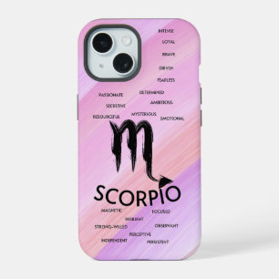 Schorpioen Zodiac Horoscoop Traits Girls iPhone 15 Hoesje