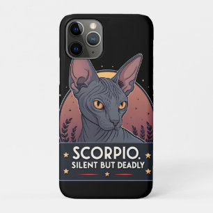 Schorpioen Zodiacus Sfinx Kat Stille Dodelijke Kun iPhone 11 Pro Hoesje