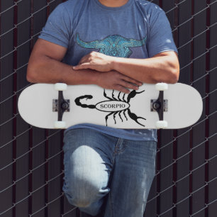 Schorpioen Zwart Scorpion Sterrenbeeld Skateboard