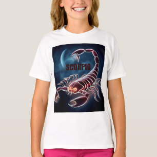 Schorpioenastrologie sterrenbeeld t-shirt