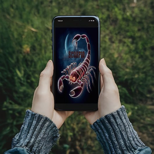 Schorpioenastrologie teken poster