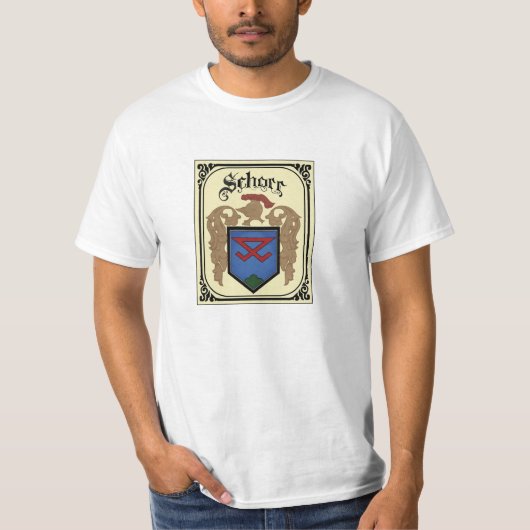 Schorr Crest Centre (mannen) T-shirt (Voorkant)