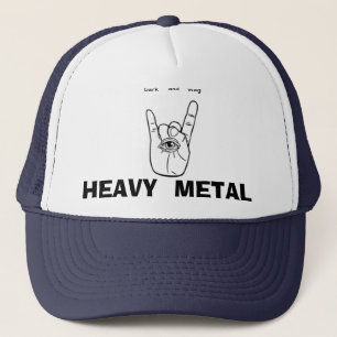 schors minder was meer, zware metalen trucker pet
