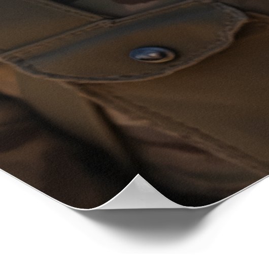 Schors, punt, herhaal: discipline in bont poster (Hoek)