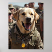 Schors, punt, herhaal: discipline in bont poster (Voorkant)