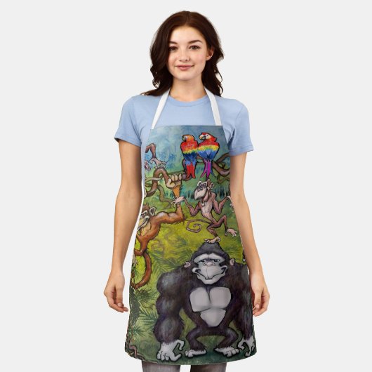 Schort apen (Gedragen)