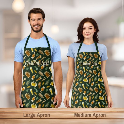 Schort Beer Icons Pattern