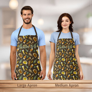 Schort Beer Icons Pattern