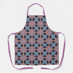 Schort Bright Mandala Pattern