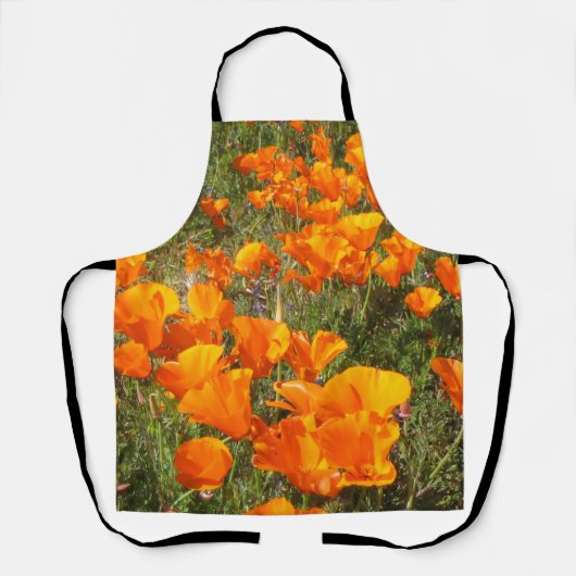 Schort Californische papaver (Voorkant)