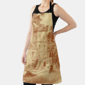 Schort - "Capernwray Hall" (Custard/Cinnamon) (Insitu)