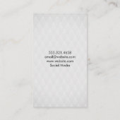 Schort | Cook Chef Visitekaartje (Achterkant)