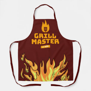Schort Grill Meester aan het Werk