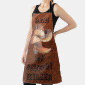 Schort groot cowboy-Pet en Boots Griller (Insitu)