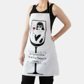 Schort Humor verf en bekneld (Insitu)