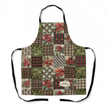 Schort Kerst Vintage Schotland