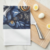 schort keuken bedrukt theedoek (Quarter Fold)