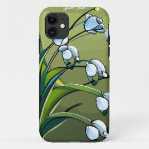 schort: Lieve Lelie: Een Delicate Dans van de Lent iPhone 11 Hoesje