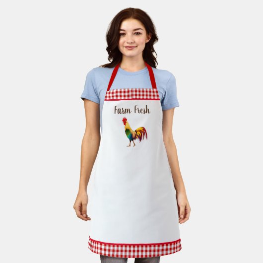 Schort Market Fresh Sunflower (Gedragen)