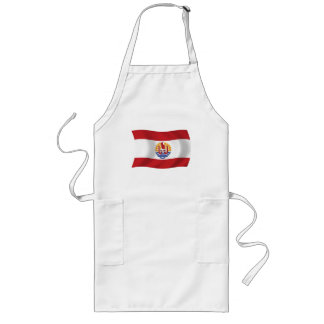 Schort met vlag van Frans-Polynesië