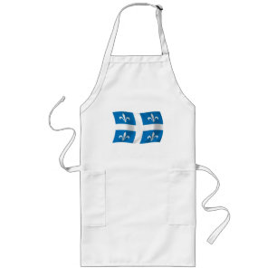 Schort met vlag van Quebec