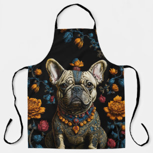 Schort - Mexicaanse Folk Art Bulldog