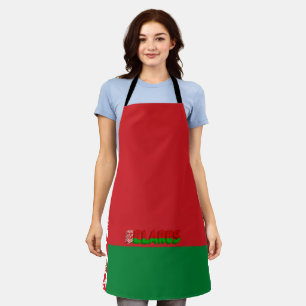 Schort onder Wit-Russische vlag