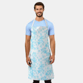 Schort Saint Colette Juni Rozen capri blauw (Gedragen)