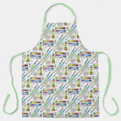 Schort van artistieke Accessoires (Voorkant)