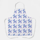 Schort van Ballon Dogs Party (Voorkant)