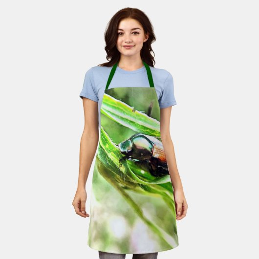 Schort van beetel (Gedragen)