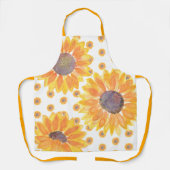 Schort van bittere geelzonnebloemen (Voorkant)