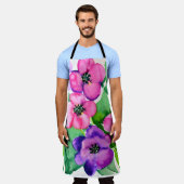 Schort van de bloem (Gedragen)