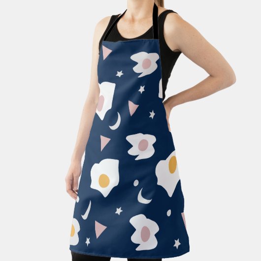 Schort van de eiermoonsteraar Dinner Pattern (Insitu)