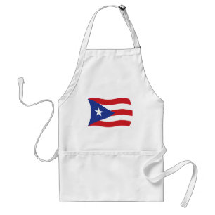 Schort van de vlag van Puerto Rico