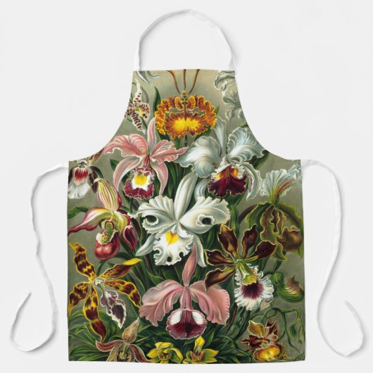 Schort van Ernst Haeckel Orchidaceae (Voorkant)