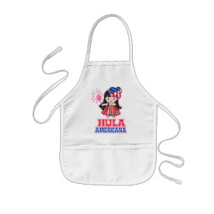 Schort van Hula Americana Kind