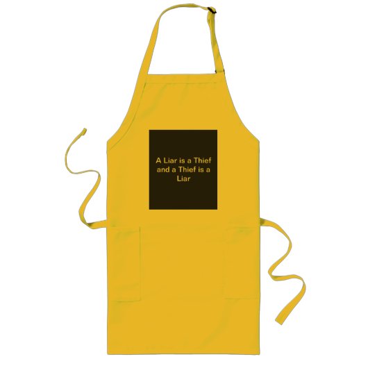 Schort van Racquel Evans (Voorkant)