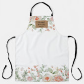 schort van salon monogram voor bloemkool (Voorkant)