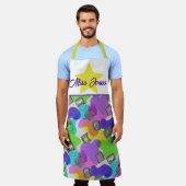 Schort van verf (Gedragen)